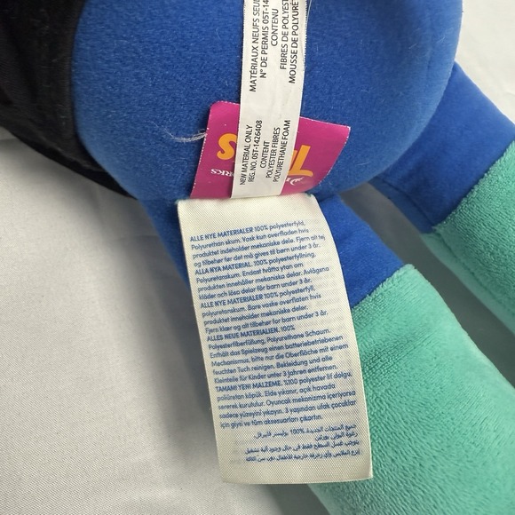 Dreamworks Happy Branch Trolls Plush Blue Haired Troll 23" Tall BAB Build A Bear - Picture 5 of 6